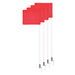 JayPro Sports Corner Flags - Deluxe with Spring Loaded Base - (Set of 4)