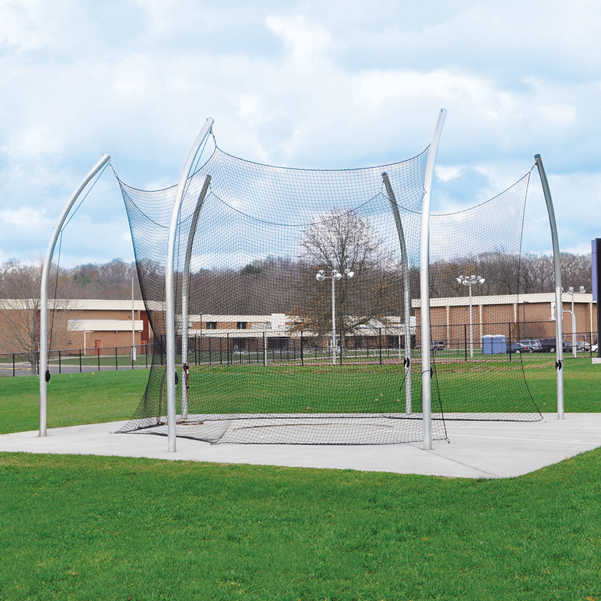 JayPro Sports Discus Cage (with Net - No Ground Sleeves)