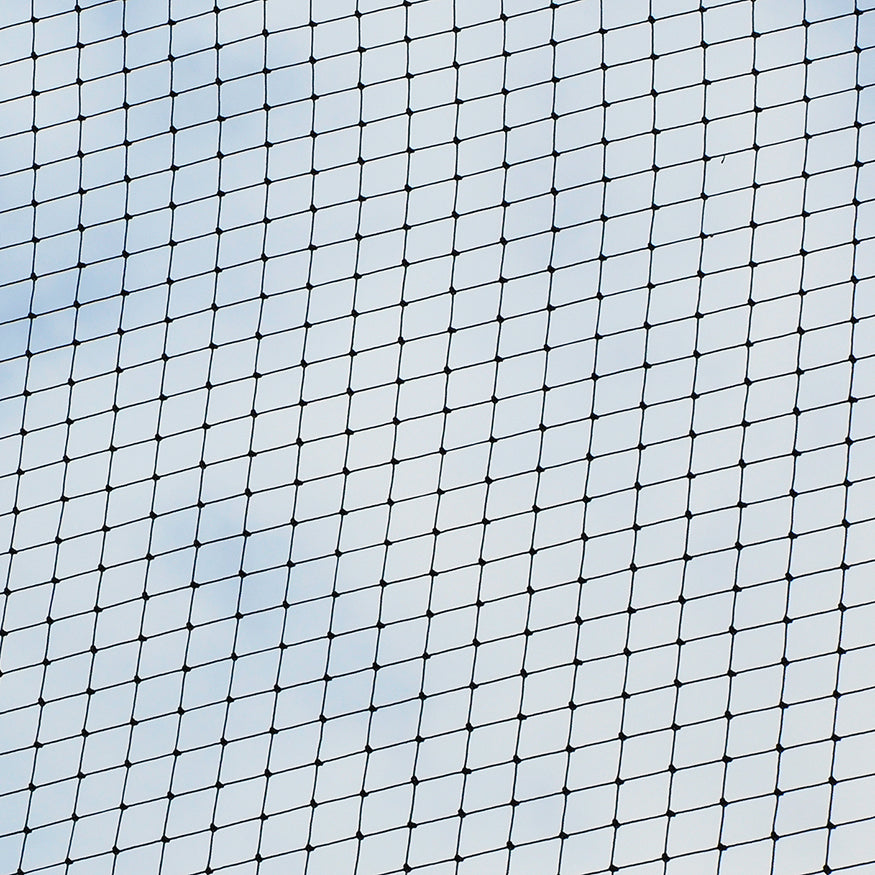 JayPro Sports Discus Cage - Replacement Cage Net (1-7/8 in. Sq. #42 Nylon Net) (55 ft.L x 14 ft.H) (Black)