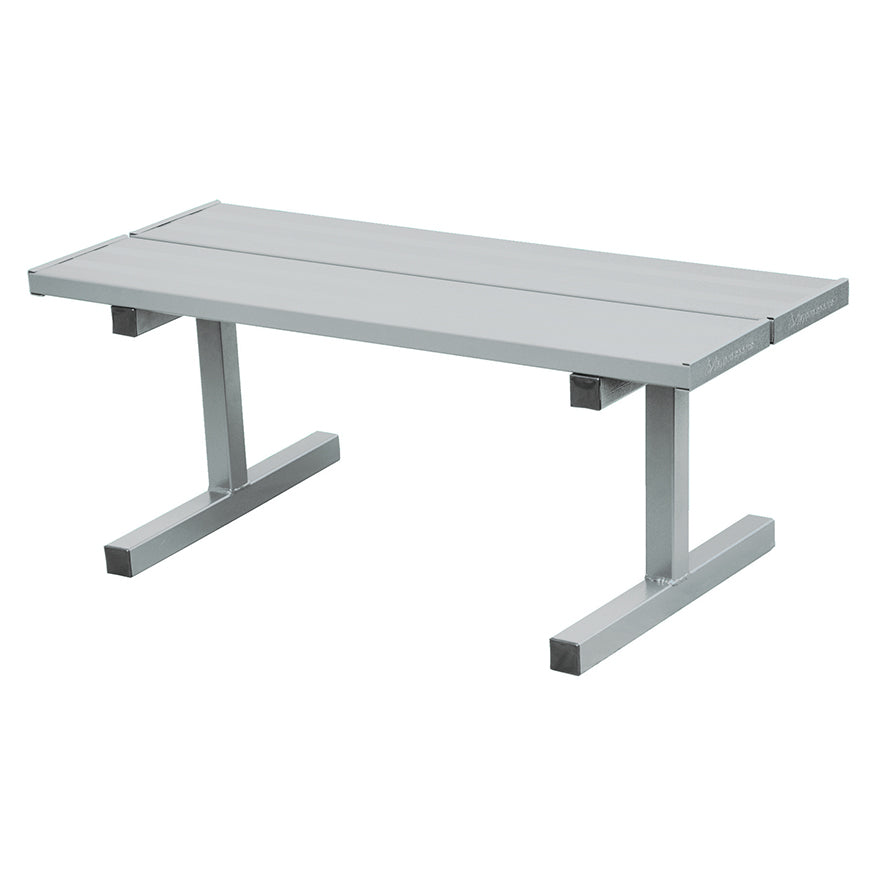 JayPro Sports Courtside Bench - 5 ft. - Portable (Double Plank)
