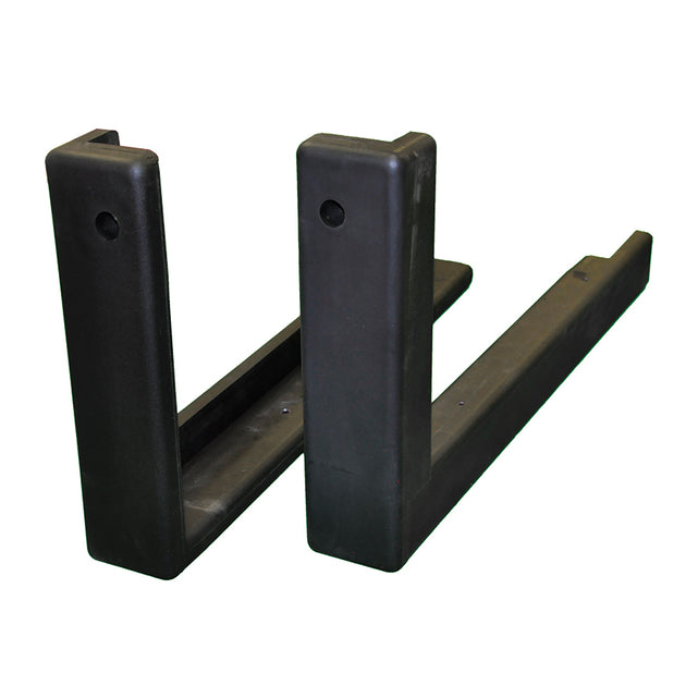 JayPro Sports Edge Padding - Bolt-On (L shaped for I/O Wood/Acrylic Backboards) - Safe-Pro  (72 in. Wide Backboard) (Black)