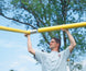 Bison 5-9/16" Gooseneck Football Goalposts