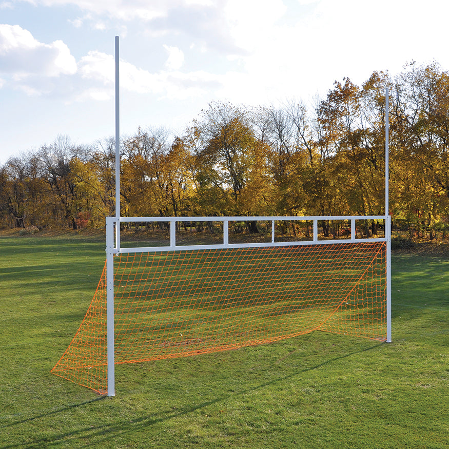 JayPro Sports H-Frame Goals - Semi-Perm - Multipurpose - Adjustable - Official (No Backstays) - Official Size (8 ft. H x 24 ft. W)