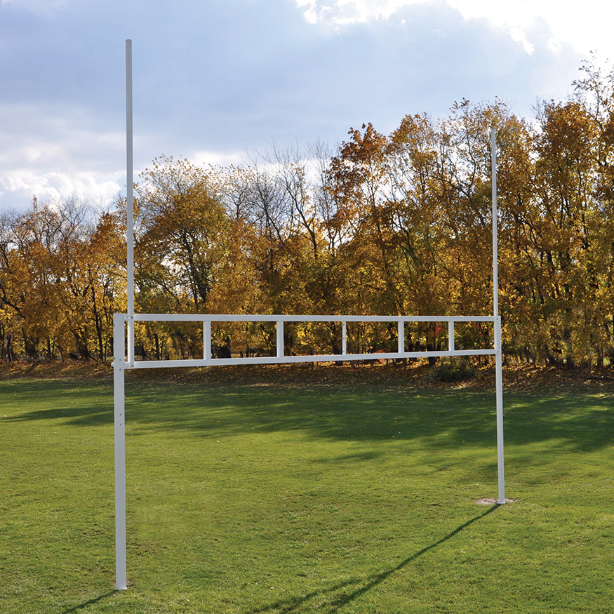 JayPro Sports H-Frame Goals - Semi-Perm - Multipurpose - Adjustable - Official (No Backstays) - Official Size (8 ft. H x 24 ft. W)