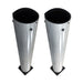 JayPro Sports Ground Sleeves (6-5/8 in. Pole) - Football Goal Post - Max-1