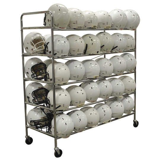 JayPro Sports Helmet Rack - 60 Helmet Capacity - Deluxe - StackMaster