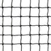 JayPro Sports Field Hockey Goal Replacement Nets (1-1/2 in. 2.5mm Poly Mesh) - Field Hockey Goal - Official (7 ft.H x 12 ft.W x 4 ft.D) (Black)
