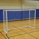 JayPro Sports Futsal Goal Replacement Net - Official Size  (6 ft. 7 in.H x 9 ft. 10 in.W x 3 ft.3 in.D - 4 in. Sq.) (2m x 3m) (White)