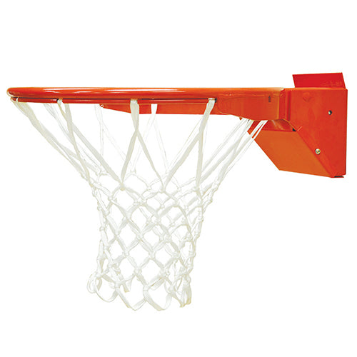 JayPro Sports Basketball Backstop - Wall-Mounted - Shooting Station - Stationary Glass Backboard (10 ft. - 12 ft. Wall Offset)