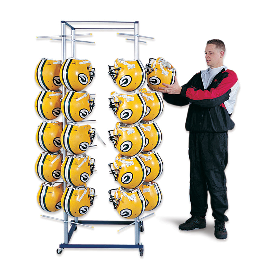 JayPro Sports Helmet Rack - 56 Helmet Capacity - StackMaster