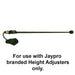 JayPro Sports Backboard - Height Adjuster - Electric Power Wand Controller