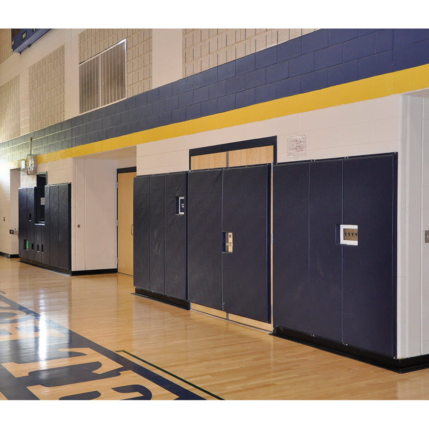 JayPro Sports Fire Rated Flat Safety Wall Padding - WallGuard  Fire Rated (2 ft. x 6 ft.) (1 in. Lip Top & Bottom)