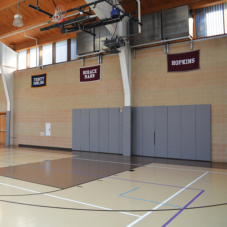 JayPro Sports Fire Rated/High Impact Flat Wall Padding - WallGuard  Fire/Impact Rated (2 ft. x 6 ft.) (1 in. Lip Top & Bottom)