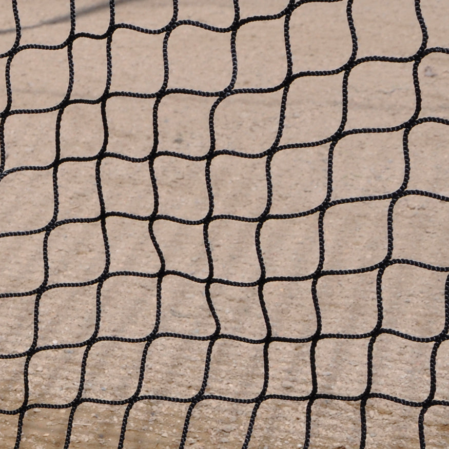JayPro Sports Batting Cage Replacement Net - Line Drive Batting Cage (16 ft.6 in.W x 12 ft.H x 16 ft.6 in.D) (Black)