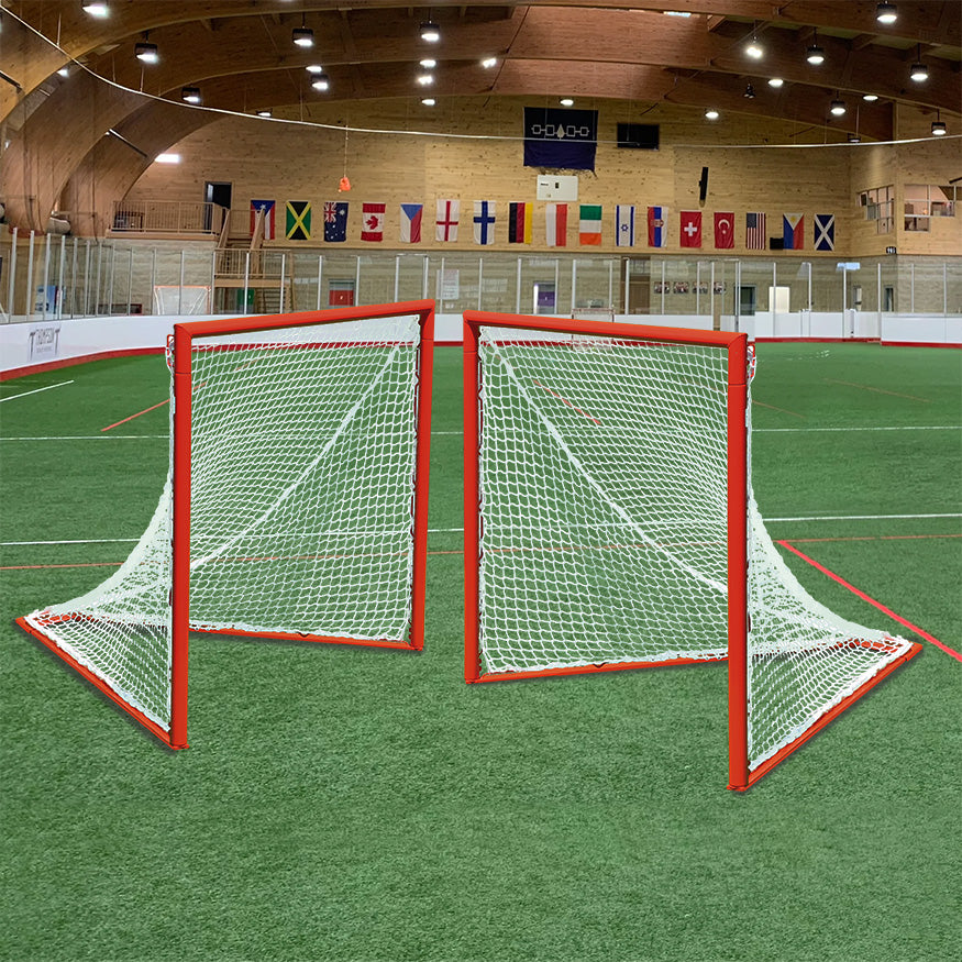 JayPro Sports Lacrosse Goal Package - Box Official (4 ft.W x 4 ft.H x 4 ft.D)