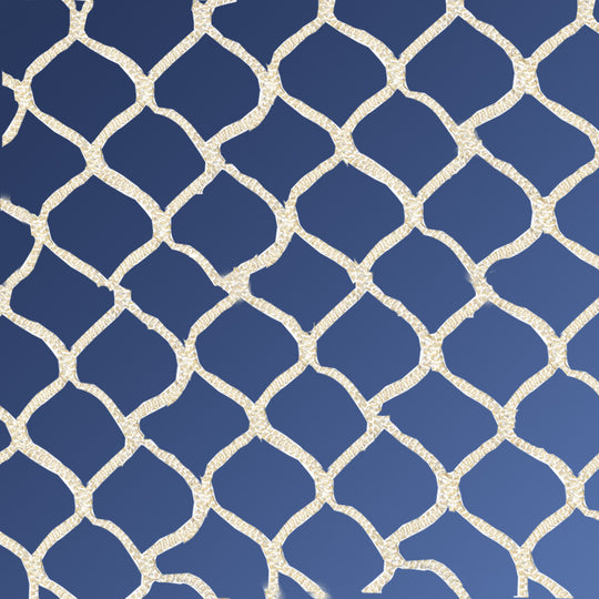 JayPro Sports Lacrosse - Replacement - Field   Net (4mm) (6 ft.W x 6 ft.H x 7 ft.D)