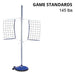 JayPro Sports Game Standard - Center Pole - Multi-purpose (145 Lbs. Base) (Royal Blue)