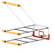 JayPro Sports Basketball Backstop - Wall-Mounted - Shooting Station - Stationary Glass Backboard (10 ft. - 12 ft. Wall Offset)
