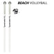 JayPro Sports Beach Volleyball Upright (3-1/2 in. Ground Sleeve) - NFHS, NCAA, USVBA Compliant