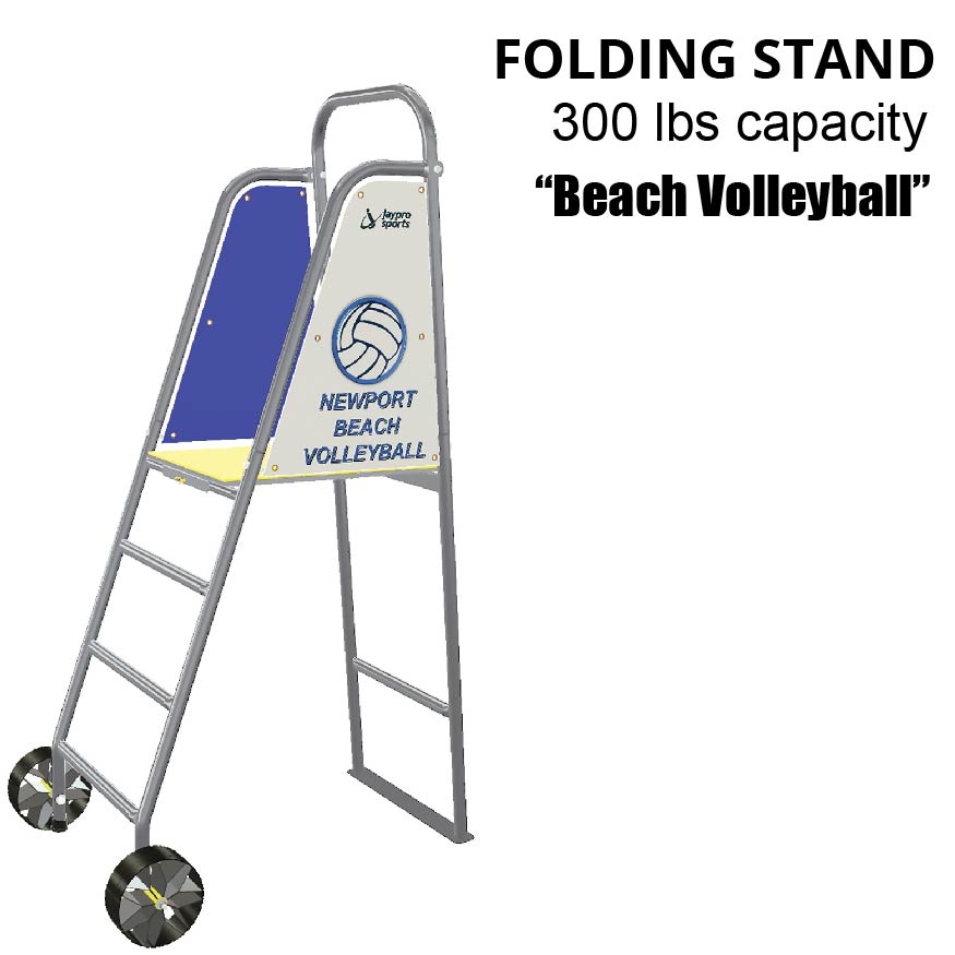 JayPro Sports Beach Volleyball Referee Stand for the Beach  Volleyball System
