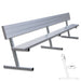 JayPro Sports Player Bench with Seat Back - 15 ft. - Portable