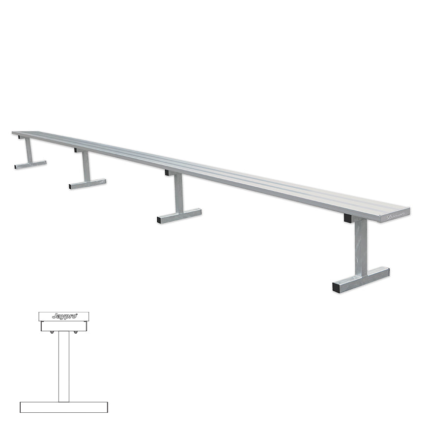 JayPro Sports Player Bench - 21 ft. - Portable