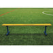 JayPro Sports Player Bench - 7-1/2 ft. - Portable  (Powder Coated)