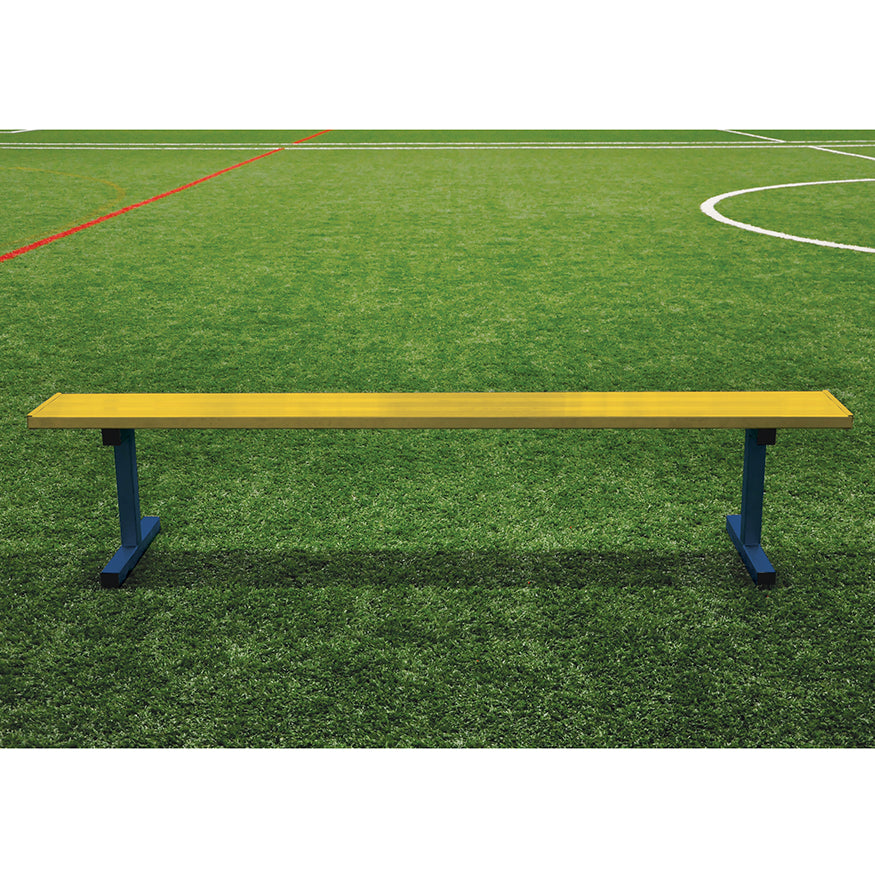 JayPro Sports Player Bench - 7-1/2 ft. - Portable  (Powder Coated)