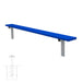 JayPro Sports Player Bench - 7-1/2 ft. - In-Ground  (Powder Coated)