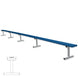 JayPro Sports Player Bench - 27 ft. - Portable  (Powder Coated)
