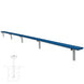 JayPro Sports Player Bench - 27 ft. - In-Ground  (Powder Coated)