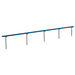 JayPro Sports Player Bench - 27 ft. - In-Ground  (Powder Coated)