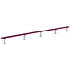 JayPro Sports Player Bench - 27 ft. - Surface Mount  (Powder Coated)