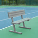 JayPro Sports Courtside Bench with Seat Back -  5 ft. - Portable