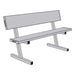 JayPro Sports Courtside Bench with Seat Back -  5 ft. - Portable
