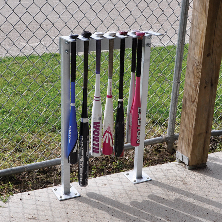 JayPro Sports Permanent Bat Rack - (14 Bat Capacity)
