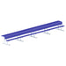 JayPro Sports Player Bench with Seat Back and Shelf - 27 ft. - Portable  (Powder Coated)