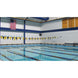 JayPro Sports Player Bench - Wall-Mounted - 27 ft.  (Powder Coated)