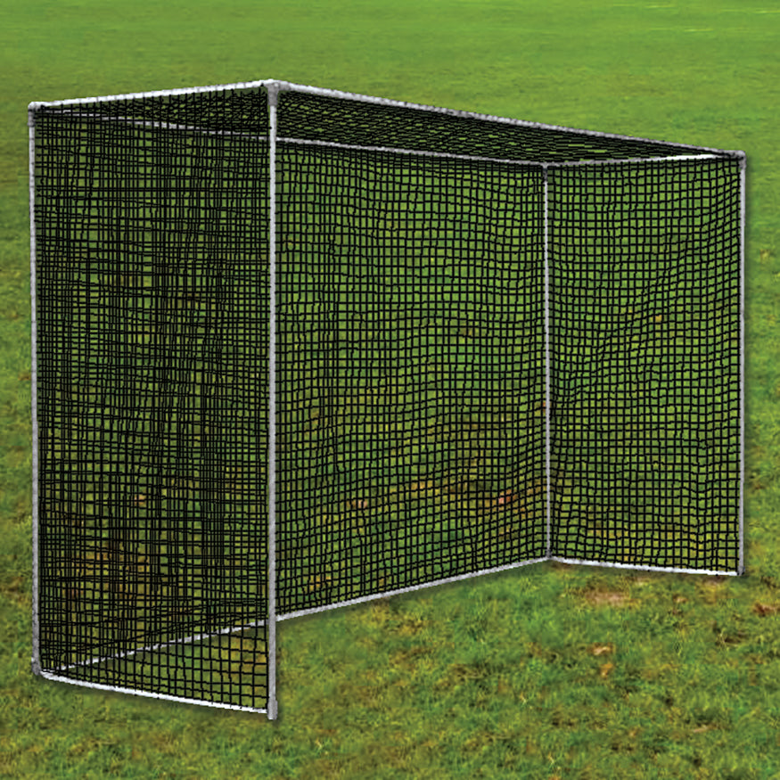 JayPro Sports Field Hockey Goal - Practice Goal (1-5/16 in. Steel) (7 ft.H x 12 ft.W x 4 ft.D) (Orange)
