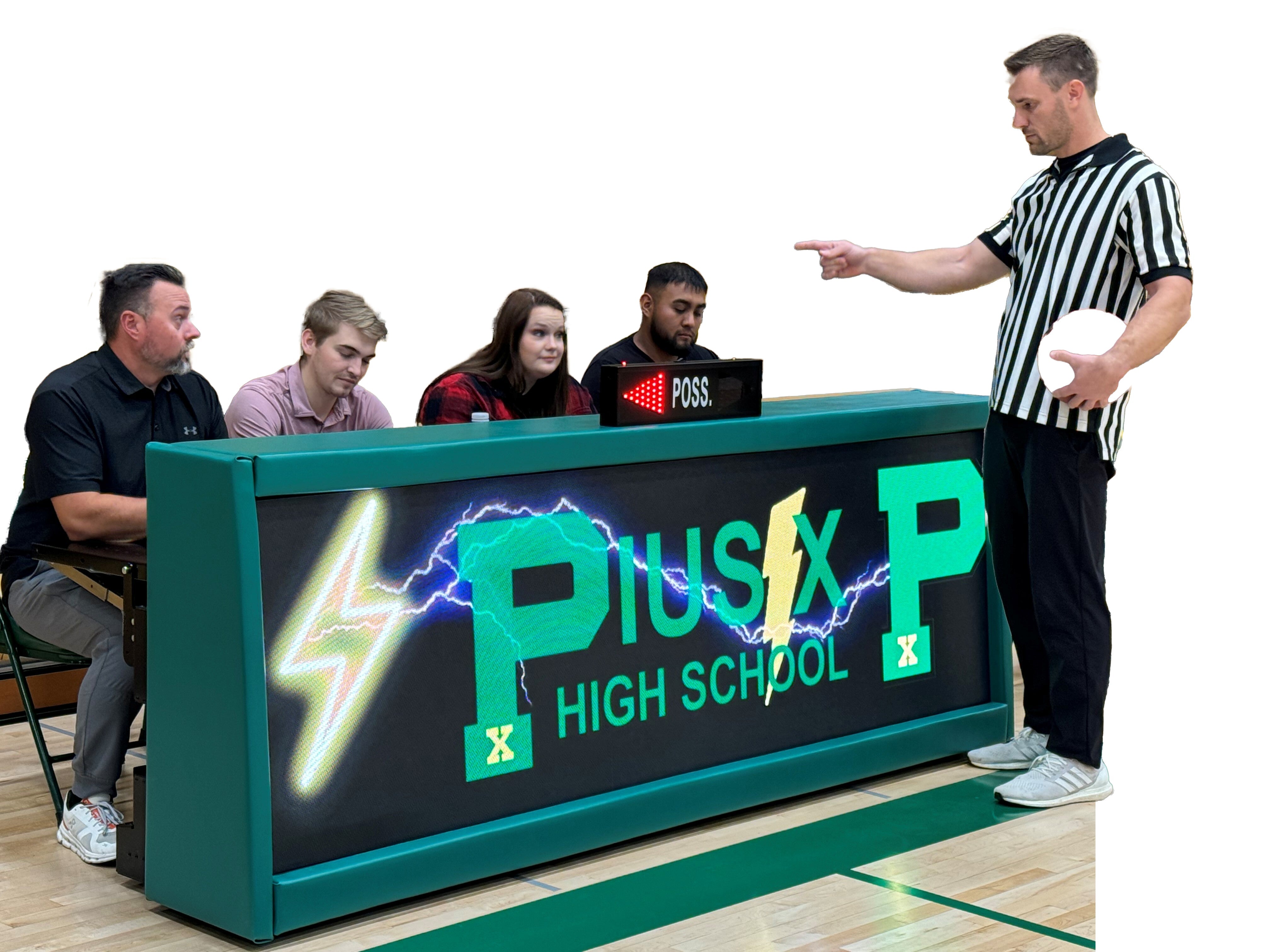 Bison Hi-Res 8' Video Scoring Table