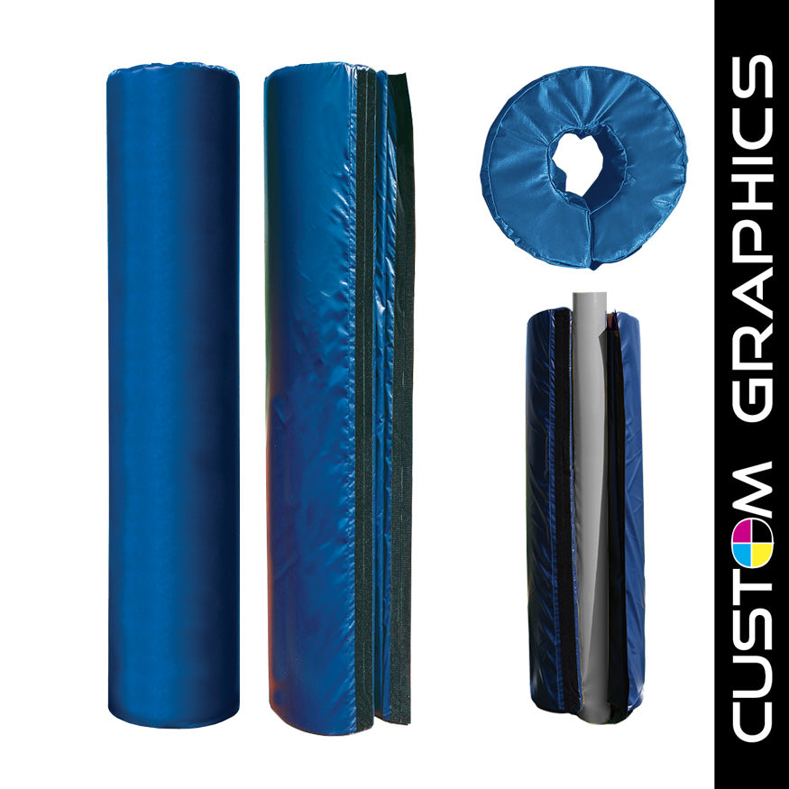 JayPro Sports Protector Pad - 4 in. Thick pad with Custom Graphics - Post Pad - (Outdoor) - Pro Style (5-9/16 in. Pole)