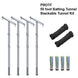 JayPro Sports Batting Tunnel Frame - Professional Outdoor (55 ft.) - Multiple Tunnel Adaptor