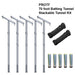 JayPro Sports Batting Tunnel Frame - Professional Outdoor (70 ft.) - Multiple Tunnel Adaptor