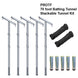 JayPro Sports Batting Tunnel Frame - Professional Outdoor (70 ft.) - Multiple Tunnel Adaptor