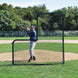 JayPro Sports Pitcher 's Screen - (7 ft.W x 7 ft.H) - Collegiate
