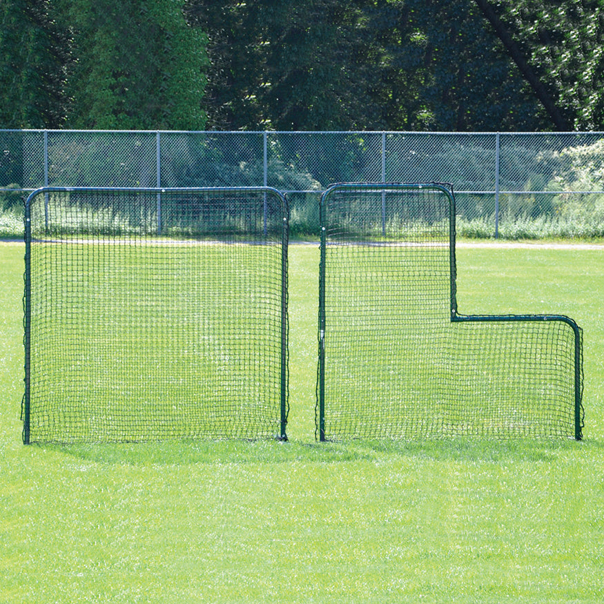 JayPro Sports Pitcher 's Screen - (7 ft.W x 7 ft.H) - Collegiate