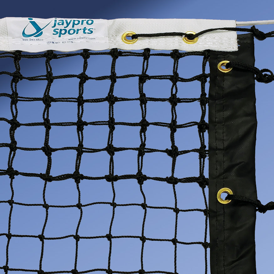 JayPro Sports Competition Pickleball Replacement Net (Indoor/Outdoor) (21 ft.L x 32 in.H) (Black)