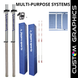 JayPro Sports Multi-Sport Net System with Custom Graphics (2 in. (51mm) - Canadian Floor Sleeve)