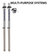 JayPro Sports Multi-Sport Uprights (3-1/2 in. Floor Sleeve)