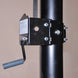 JayPro Sports FeatherLite  Volleyball System with custom graphics (3-1/2 in. Floor Sleeve) - NFHS, NCAA, USVBA Compliant